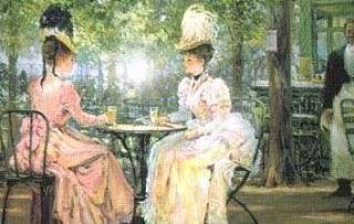 victorian ladies at tea