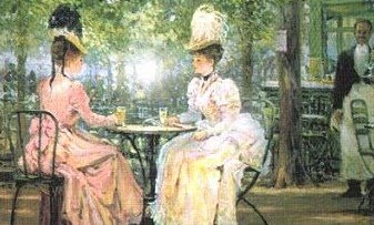 victorian ladies at tea