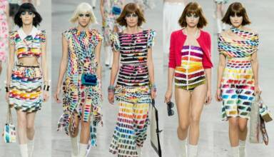 chanel rainbow paris fashion week rtw 2014