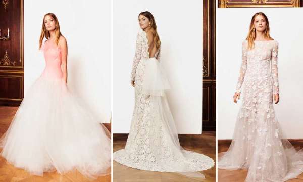 Abito da sposa con maniche lunghe