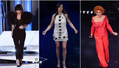 I look delle terza serata del Festival di Sanremo