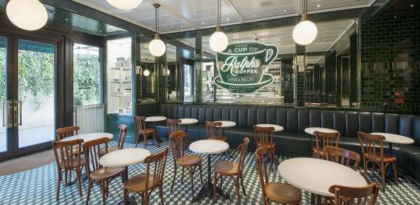 Dopo New York, Tokyo e Hong Kong, fa capolino a Parigi il Ralph’s Coffee in Boulevard Saint Germain.