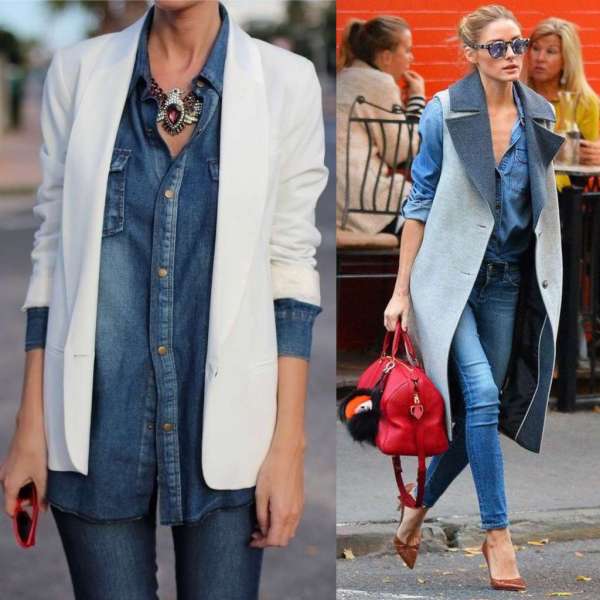 La camicia di jeans è da sempre un must have per la stagione primaverile