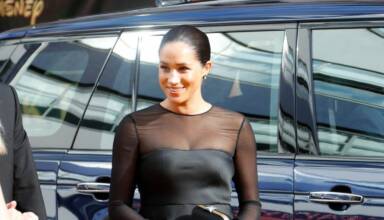 L'abito nero di Meghan Markle firmato Jason Wu