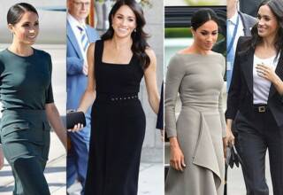 Dal suo signature glow alle onde, allo chignon rivisitato in versione neomamma.