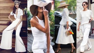 Outfit Total White, la tendenza dell'estate 2022